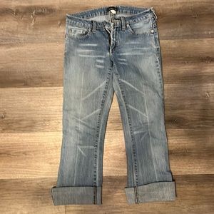 Bebe capri jeans size 27